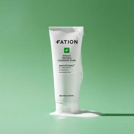 FATION Nosca9 Trouble Cleansing Foam – 150ml | Pore Care, Hydrate & Soothe - Glam Global UKFATION