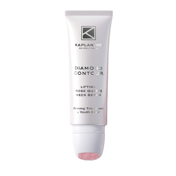 KAPLAN MD Diamond Contour Lifting Rose Quartz Neck Serum – 50ml | Firm, Lift & Illuminate the Neck and Décolleté