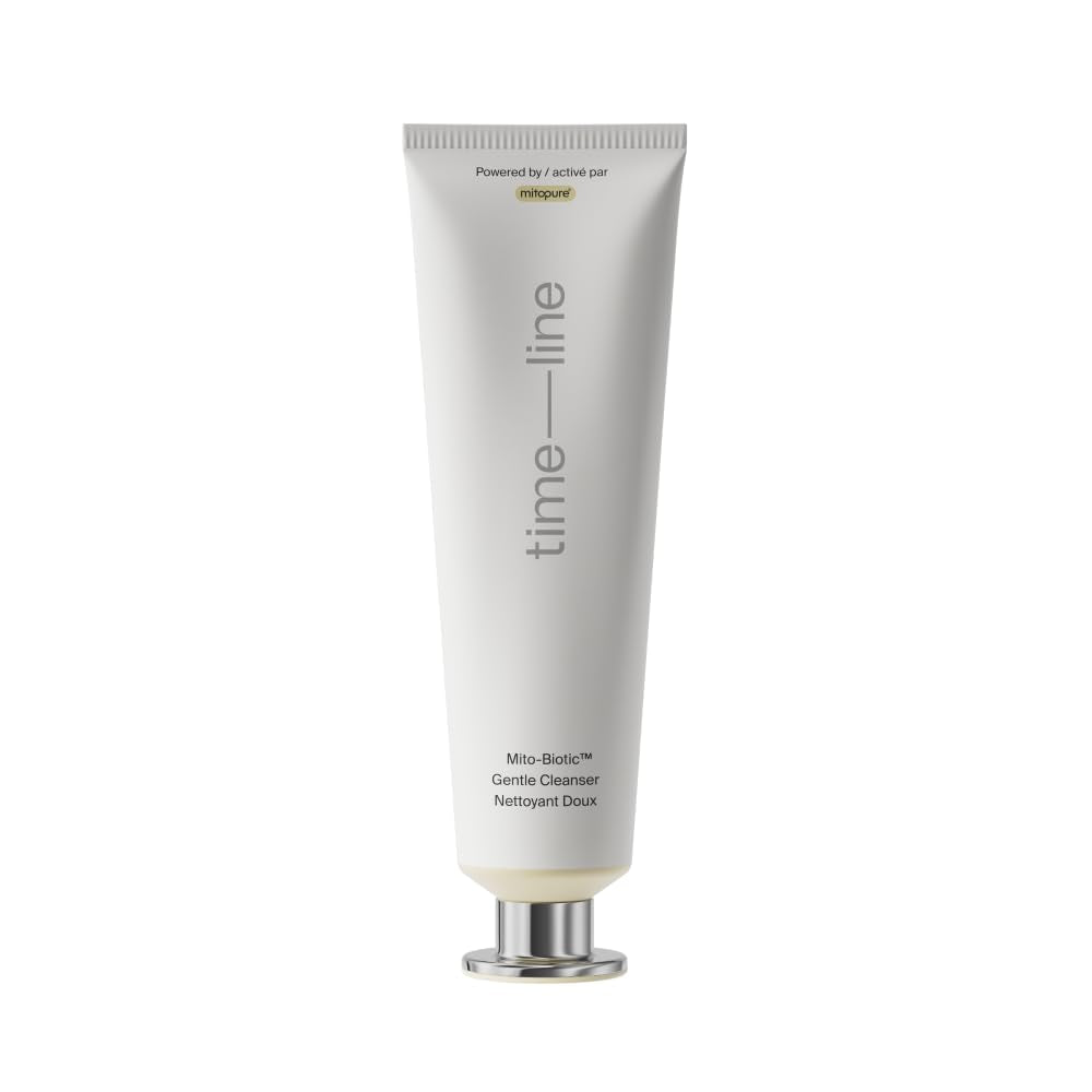 Mito-Biotic™ Gentle Cleanser - Non-Drying & Calming with Ceramides to Remove Makeup & Strengthen Skin Barrier for All Skin Types - 3.38 Fl Oz