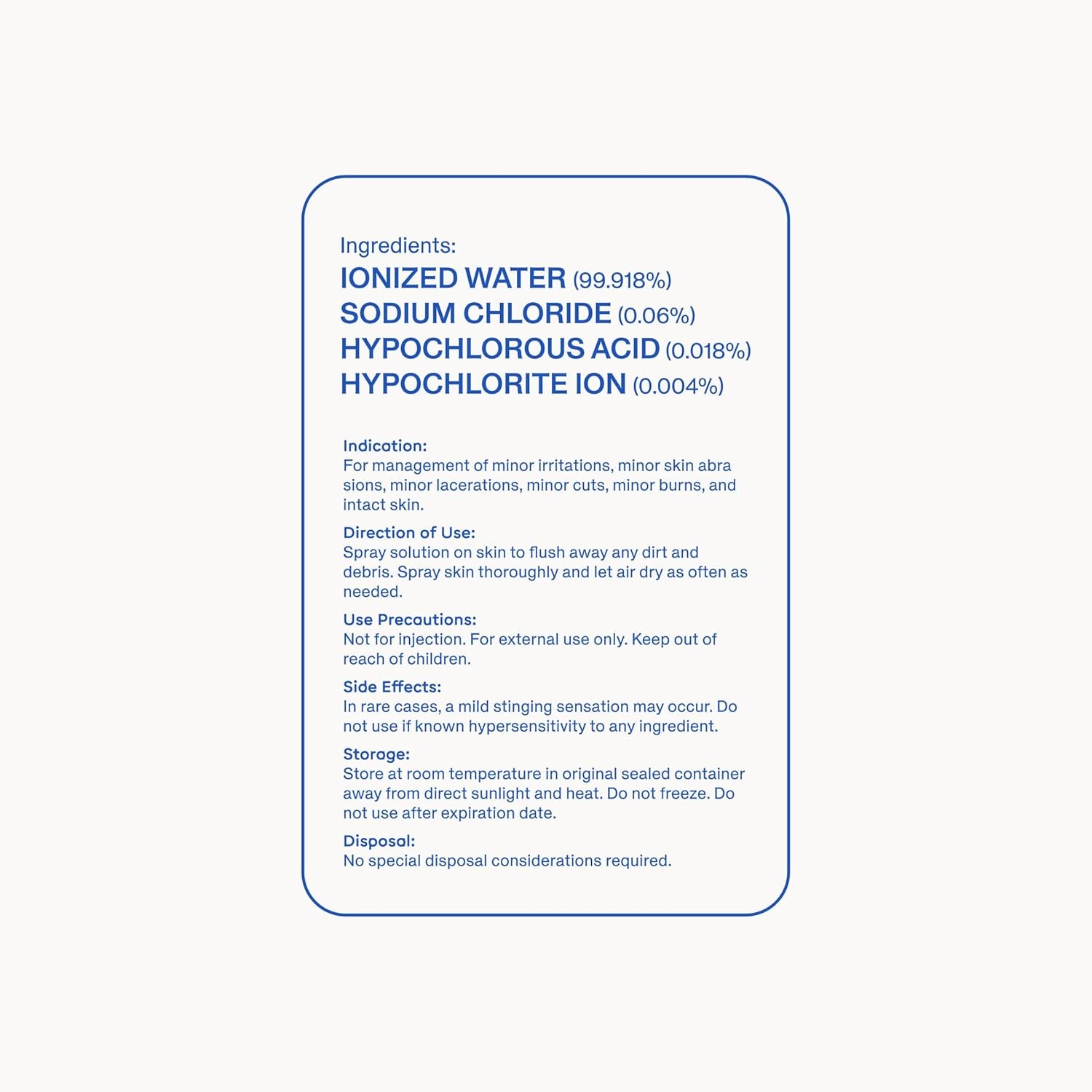 Magic Molecule Antimicrobial Skin Cleanser – 62ml (Pack of 3) | Gentle HOCl Formula for Face, Body & Tattoo Aftercare