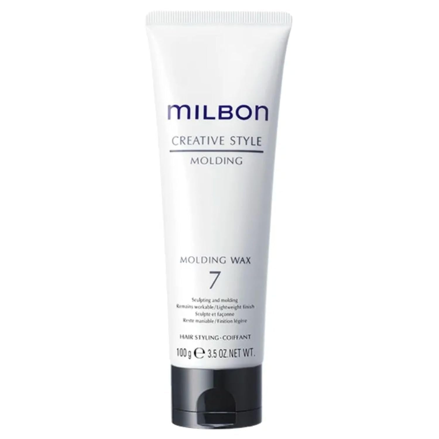 Milbon Creative Style Molding Wax #7 – 100g | Strong Hold for Sculpting & Molding