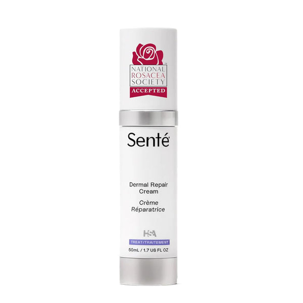 SENTÉ Dermal Repair Facial Cream – 50ml | Calms Redness, Repairs Skin Barrier & Hydrates Sensitive Skin