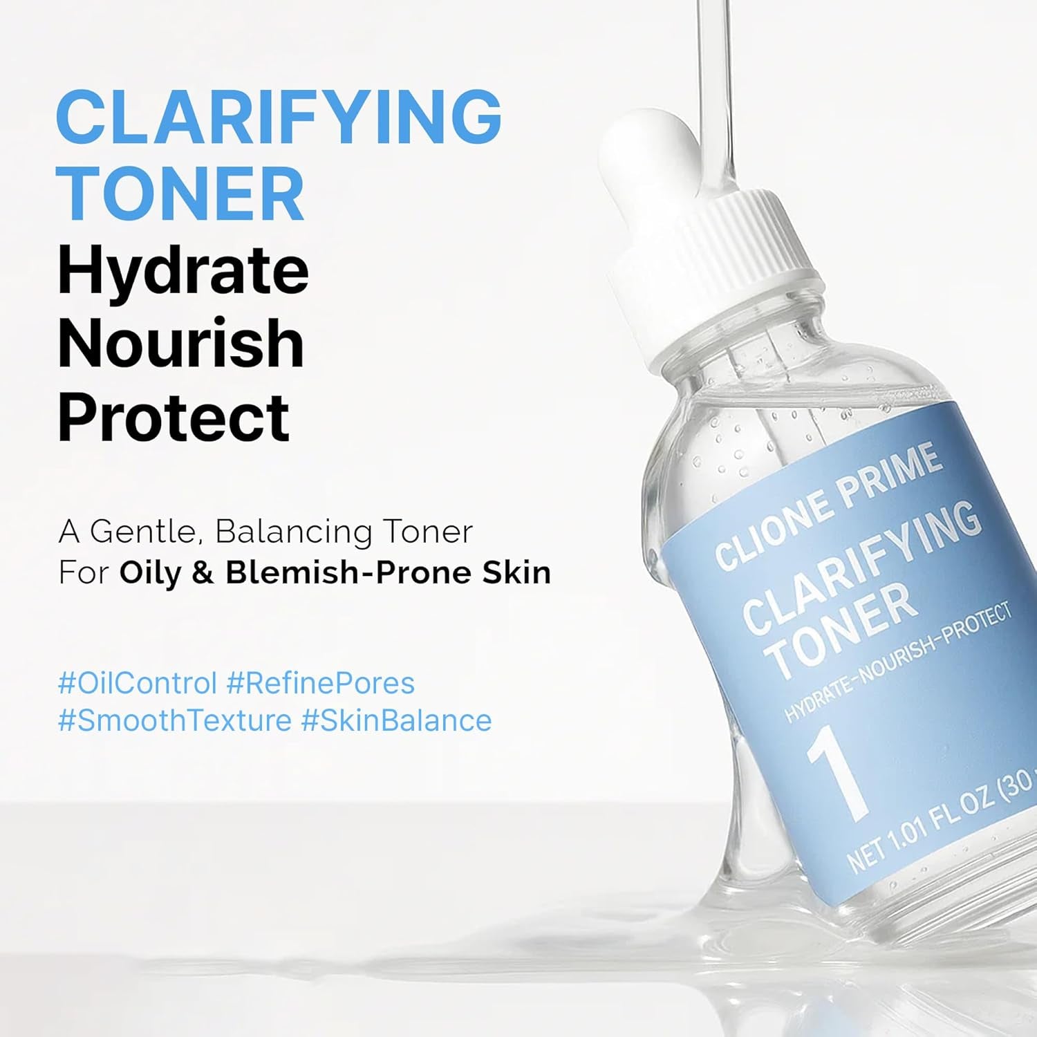 CLIONE PRIME Korean Skin Care Set for Women – 4-Step Night Routine | Lifting, Firming & Anti-Aging