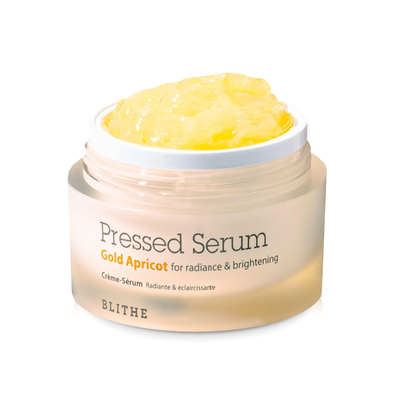 BLITHE Pressed Serum Gold Apricot – 50ml | Radiance & Brightening Korean Face Moisturizer