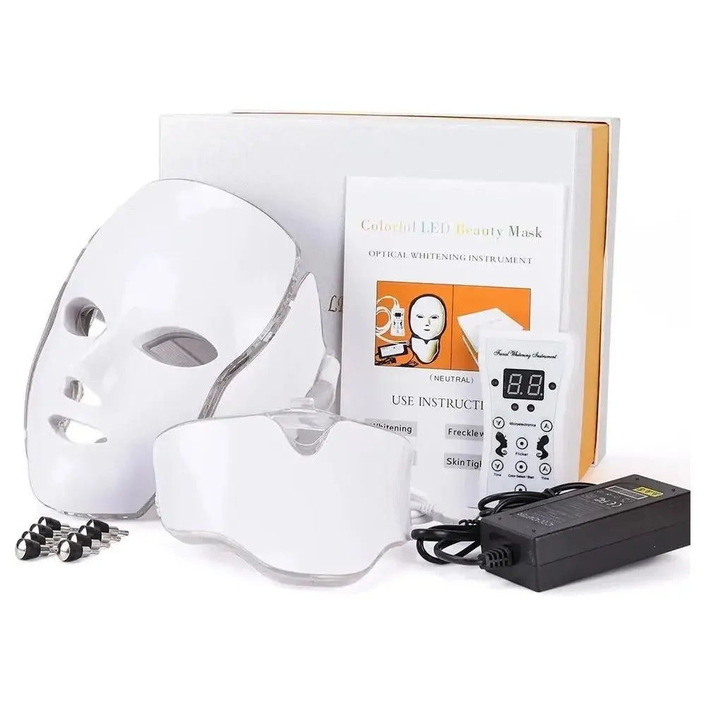 Foreverlily 7 Colors LED Facial Mask - Glam Global UK