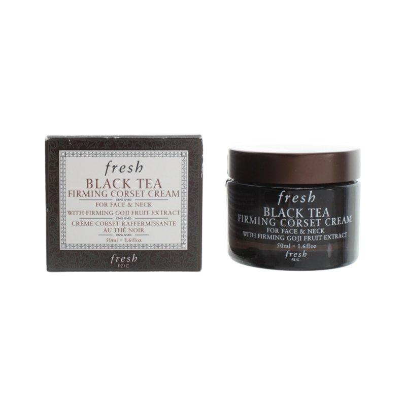 Fresh Black Tea Firming Corset Cream for Face & Neck 50ml - Glam Global UK