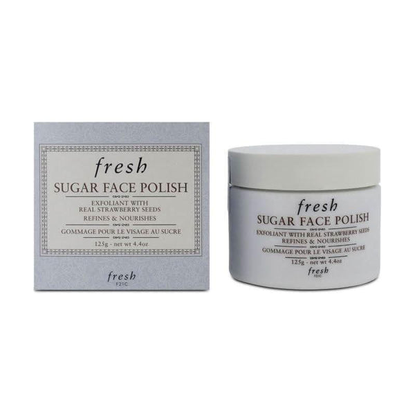 Fresh Sugar Face Polish Exfoliator with Real Strawberry Seeds 125g - Glam Global UKFresh