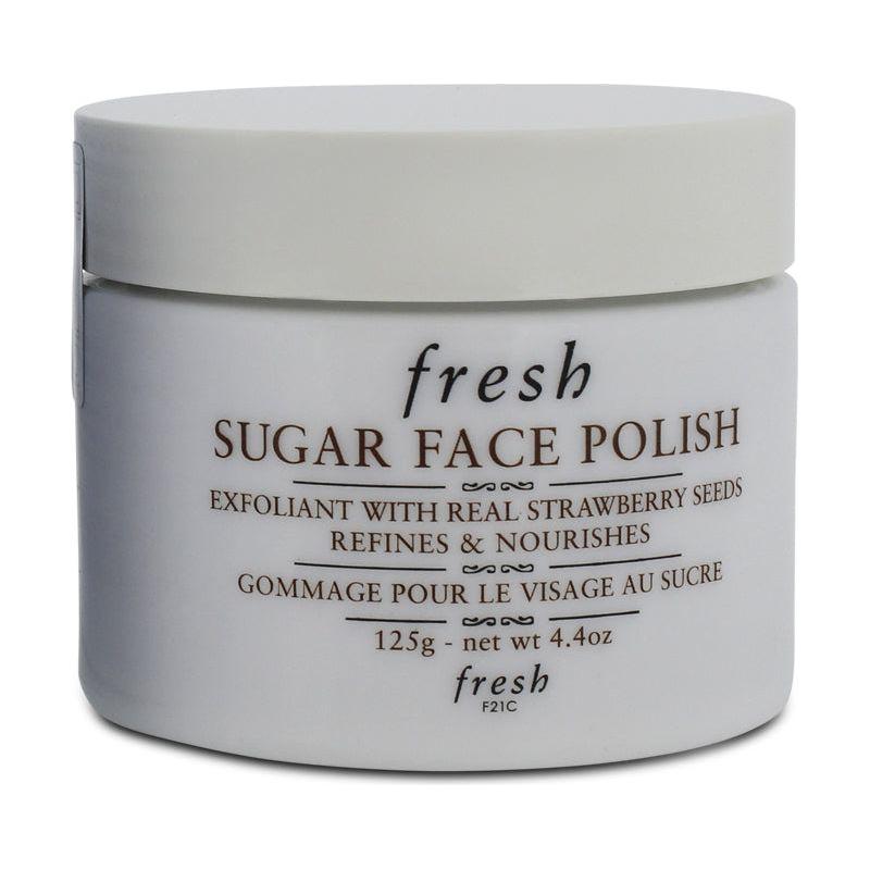 Fresh Sugar Face Polish Exfoliator with Real Strawberry Seeds 125g - Glam Global UK