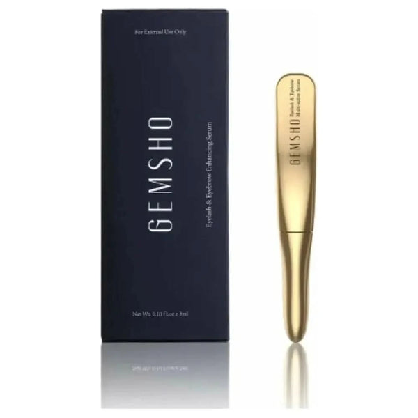 GEMSHO Eyelash and Eyebrow Multi - acting Serum - Fuller & Thicker Lashes - 3ml - Glam Global UKGEMSHO