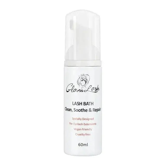 GLAMLASH 60ml Eyelash Foam Cleanser Shampoo - Glam Global UK