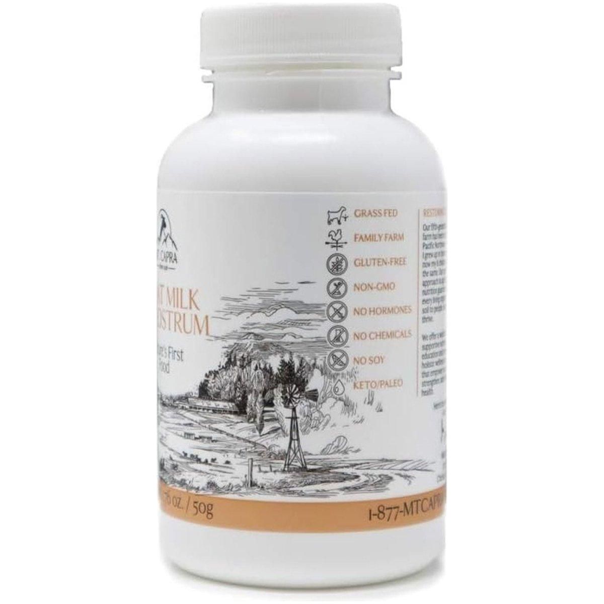 Goat Milk Colostrum | for Healthy Immune System, Gut, and Athletic Performance, Grass - Fed, High in Immunoglobulins - 50 Grams (2900 Mg per Serving) - Glam Global UK