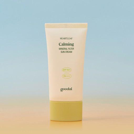 goodal Heartleaf Calming Mineral Filter Sun Cream 50ml SPF50+ PA++++ - Glam Global UKgoodal
