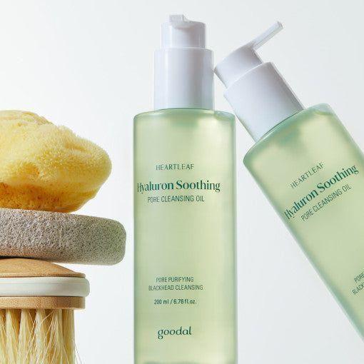 goodal Heartleaf Hyaluron Soothing Pore Cleansing Oil 200ml - Glam Global UKgoodal