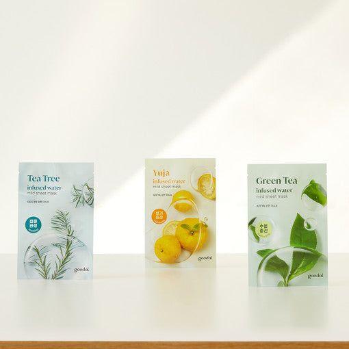 goodal Mild Sheet Mask 20g X 10ea (3 - type) - Glam Global UKgoodal