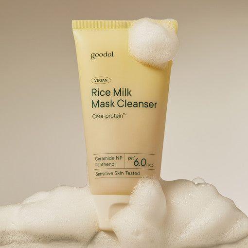 goodal Vegan Rice Milk Mask Cleanser 150ml - Glam Global UK