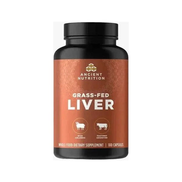 Ancient Nutrition Grass - Fed Liver - 180 Capsules - Glam Global UKAncient Nutrition