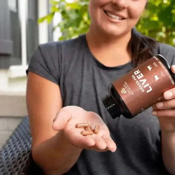 Ancient Nutrition Grass - Fed Liver - 180 Capsules - Glam Global UKAncient Nutrition