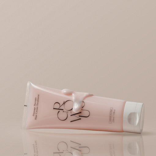 GROWUS Damage Therapy Hair Cream Treatment - 220ml | Intensive Repair & Protein Care - Glam Global UKGROWUS