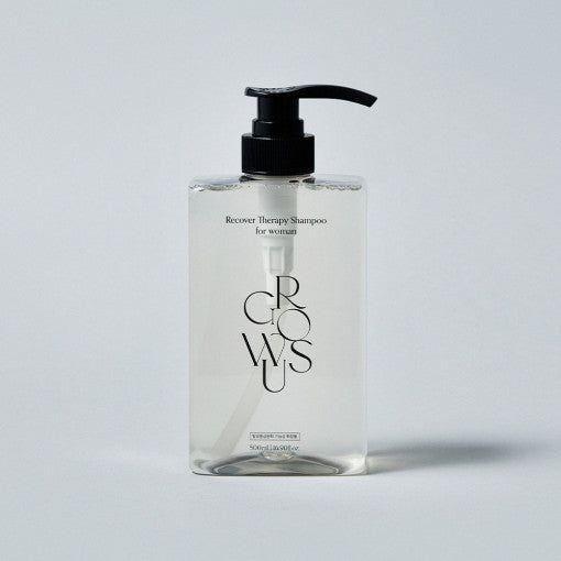 GROWUS Recover Therapy Shampoo for Women - 500ml | Scalp Nourishment & Voluminous Hair - Glam Global UKGROWUS