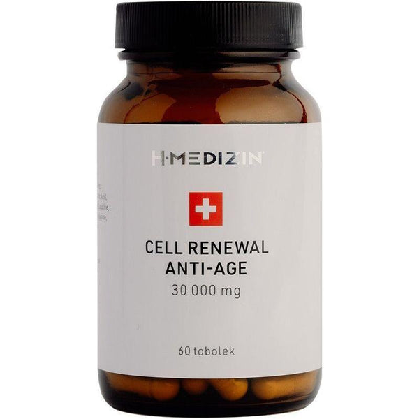 H - MEDIZIN Cell Renewal Medical Grade Cell Mitochondria Nutrients 60 Capsules - Glam Global UKH - MEDIZIN