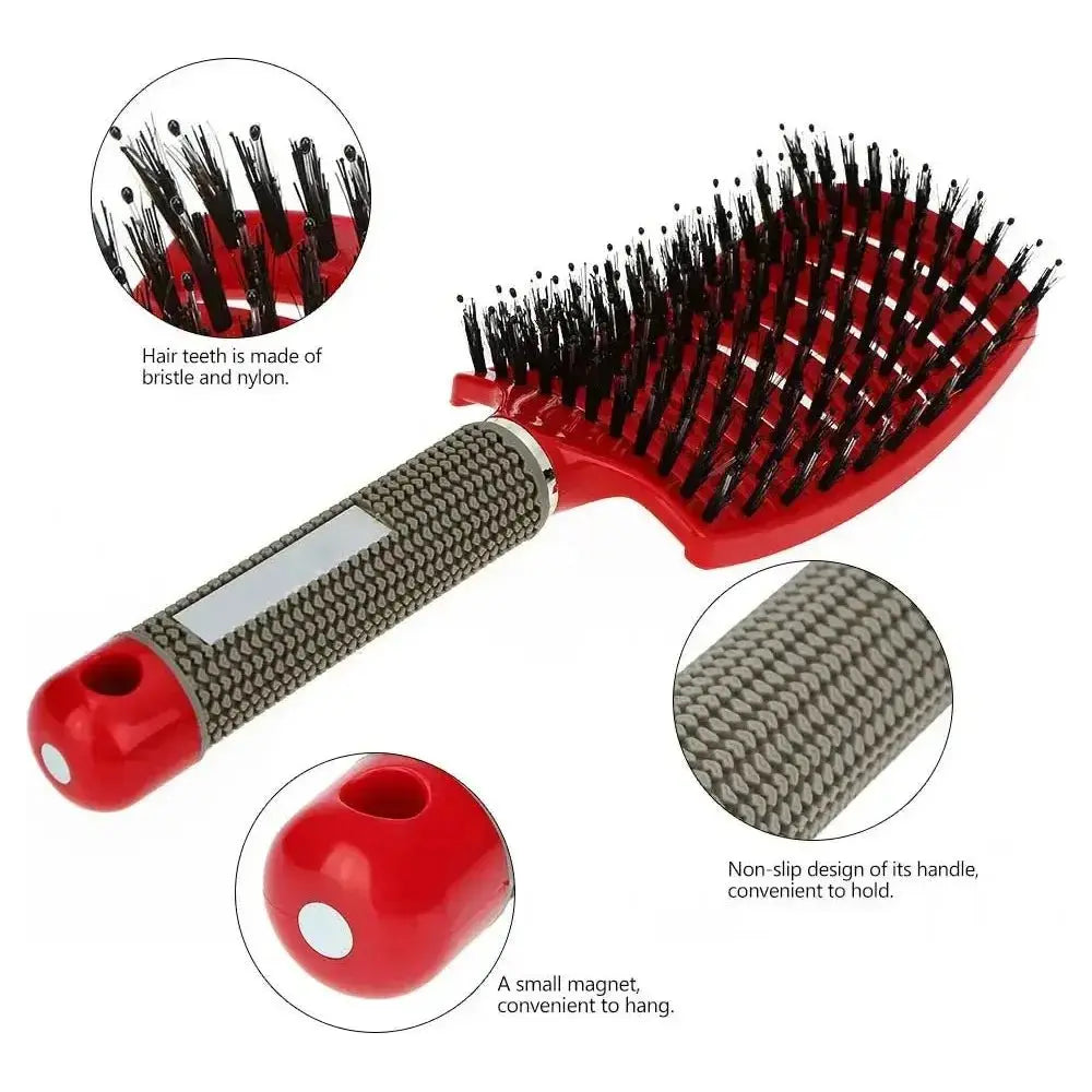 Hair Brush Scalp Massage - Glam Global UK