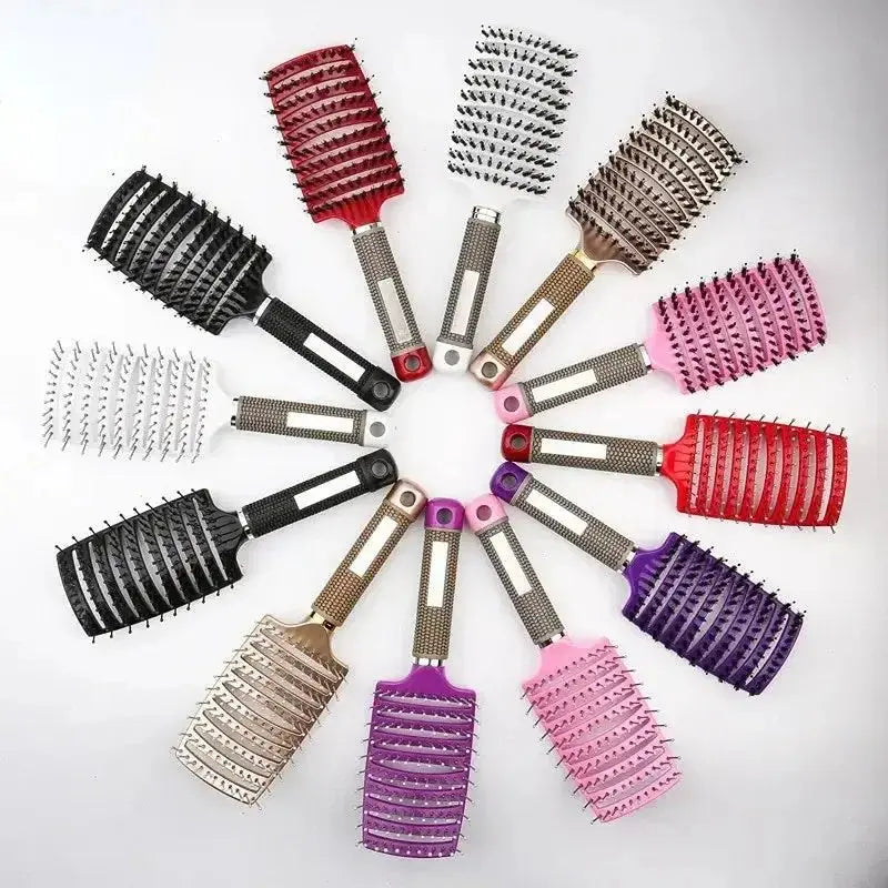 Hair Brush Scalp Massage - Glam Global UK