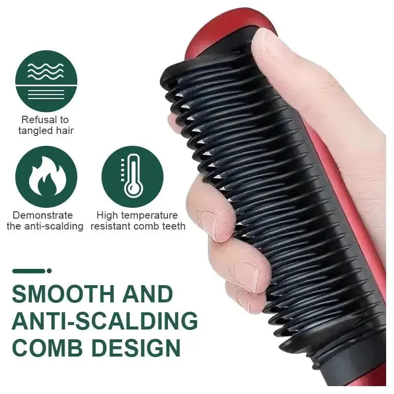 Hair Straightener Comb Set - Glam Global UK