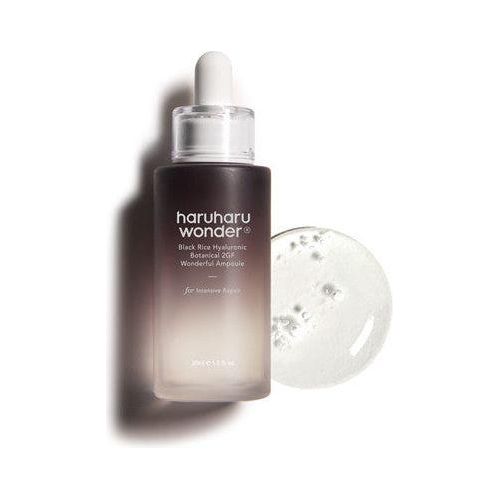 [haruharu wonder] Black Rice Hyaluronic Botanical 2GF Wonderful Ampoule 30ml - Glam Global UK