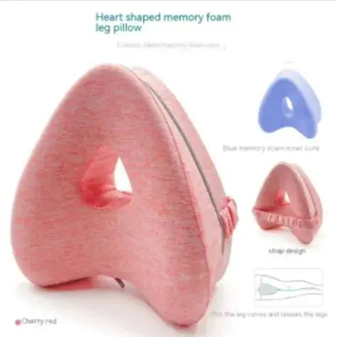 Heart - Shaped Memory Foam Leg Pillow - Glam Global UK