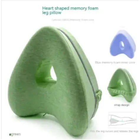 Heart - Shaped Memory Foam Leg Pillow - Glam Global UK