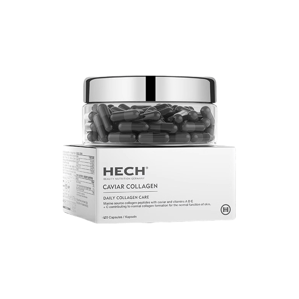 HECH Caviar Collagen Daily Collagen Care - 120 Capsules/Box - Glam Global UKHECH