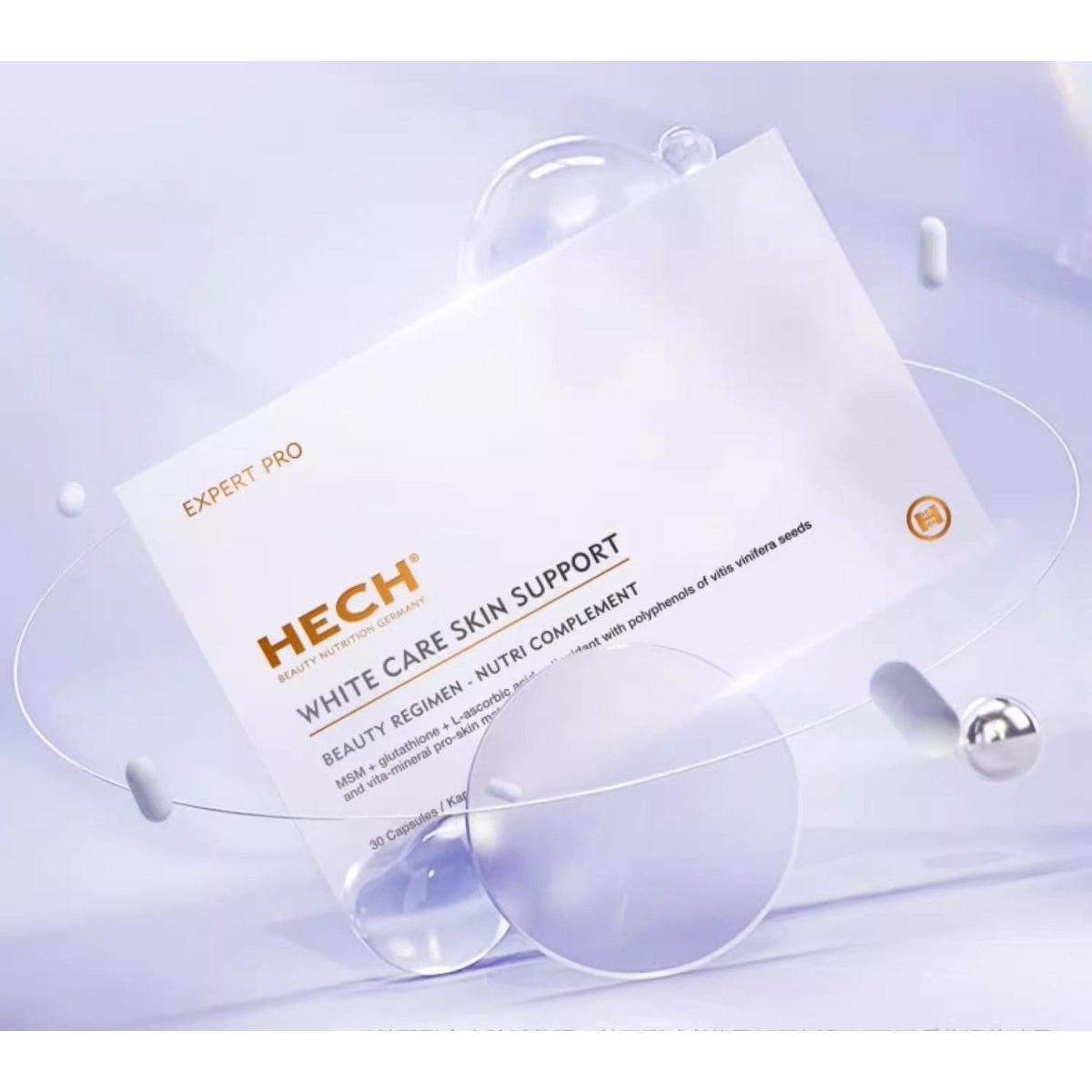 HECH White Care Skin Support Beauty Regimen Nutri Complement - Glam Global UK