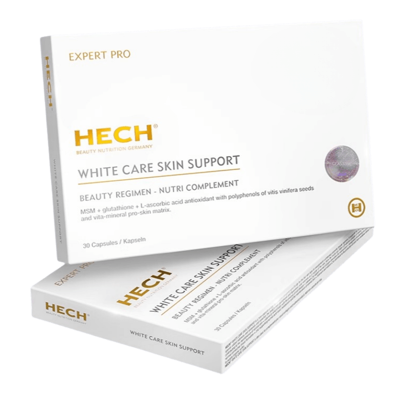 HECH White Care Skin Support Beauty Regimen Nutri Complement - Glam Global UK