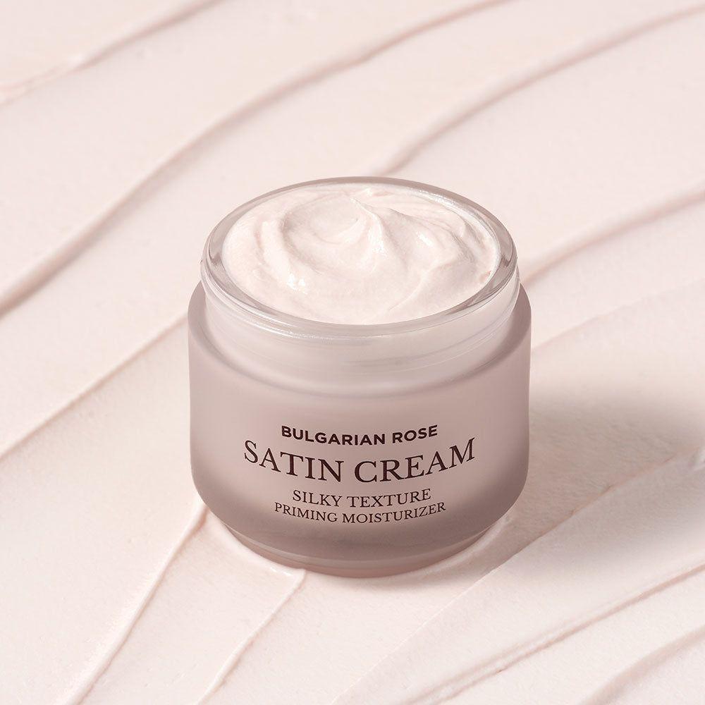 HEIMISH Bulgarian Rose Satin Cream - 50ml | Hydrating & Brightening Priming Cream - Glam Global UKheimish