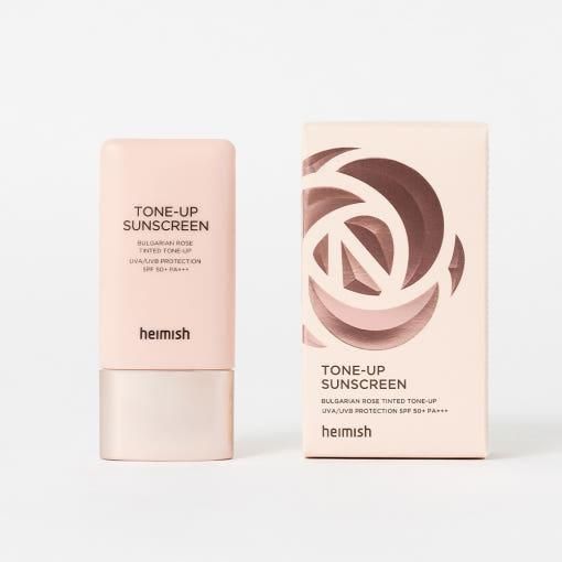 heimish Bulgarian Rose Tinted Tone - up Sunscreen SPF50+ PA+++ 30ml - Glam Global UK