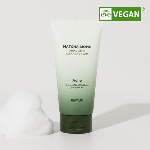 heimish Matcha Biome Amino Acne Cleansing Foam 150ml - Glam Global UKheimish