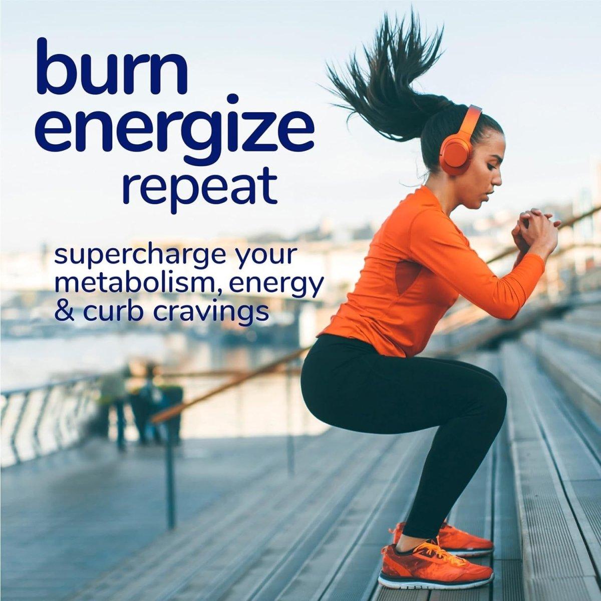 Her Own BURN: Supercharge Your Metabolism Dietary Supplement - 60 Capsules - Glam Global UK