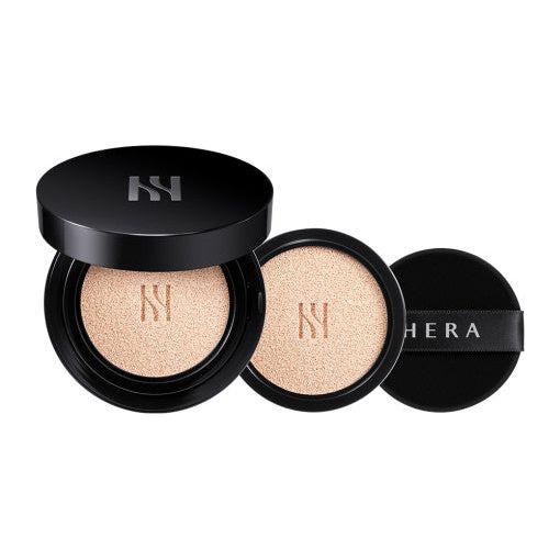 HERA Black Cushion Foundation SPF34/PA++ 15gx2 [Cushion+refill] - Glam Global UK