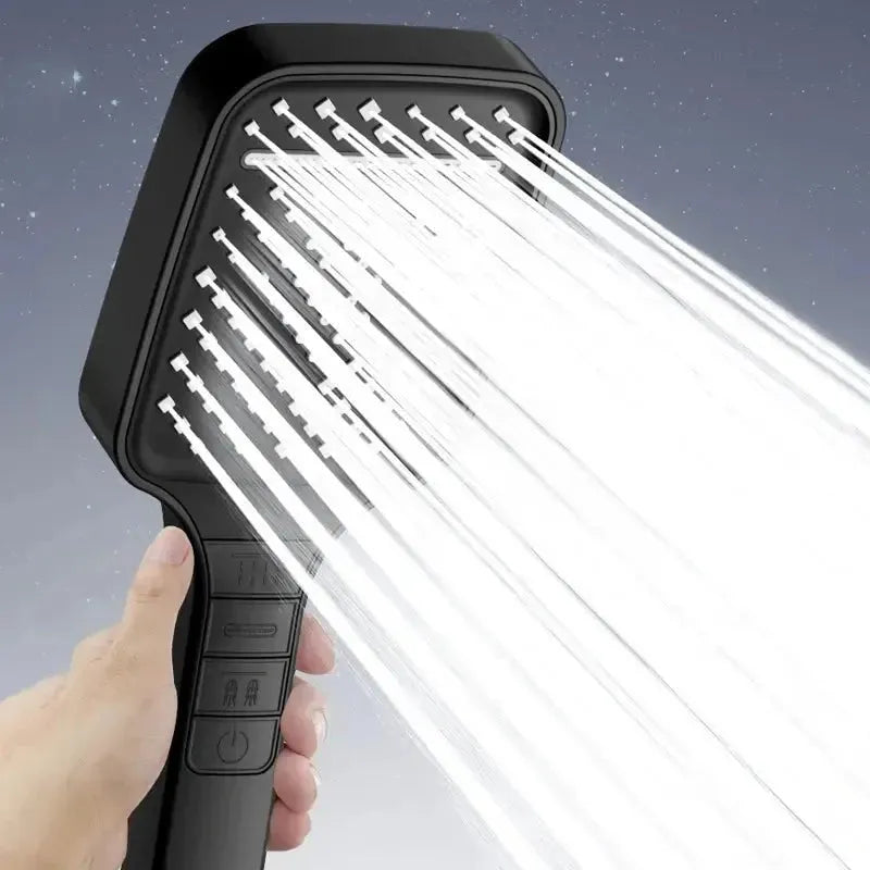 High - Pressure Showerhead with 7 Modes - Glam Global UK