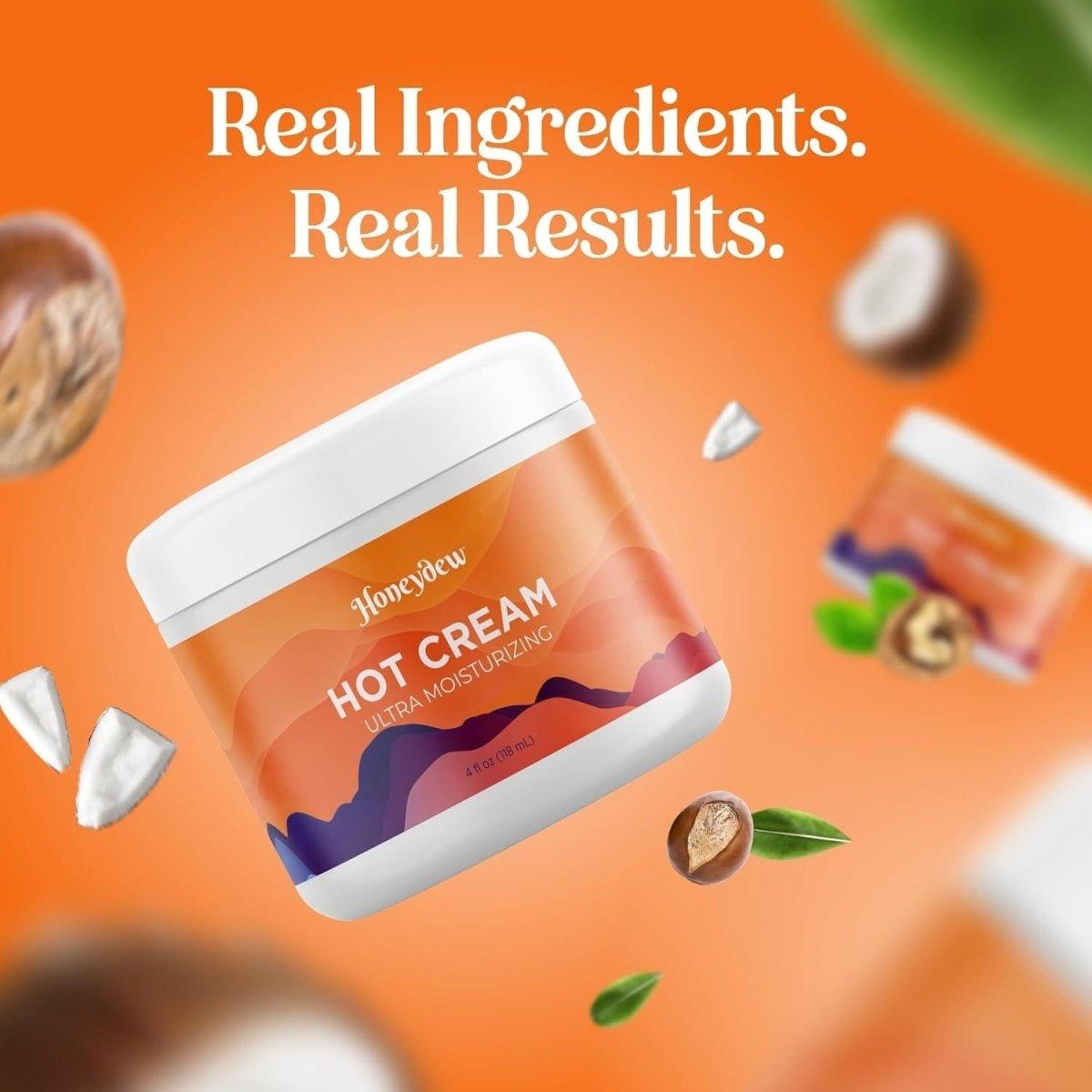 Hot Firming Lotion Sweat Enhancer - Skin Tightening Cream for Stomach Fat and Cellulite - Sweat Cream for Better Workout Results - Long Lasting Moisturizing Pre and Post Workout Massage Lotion - Glam Global UK