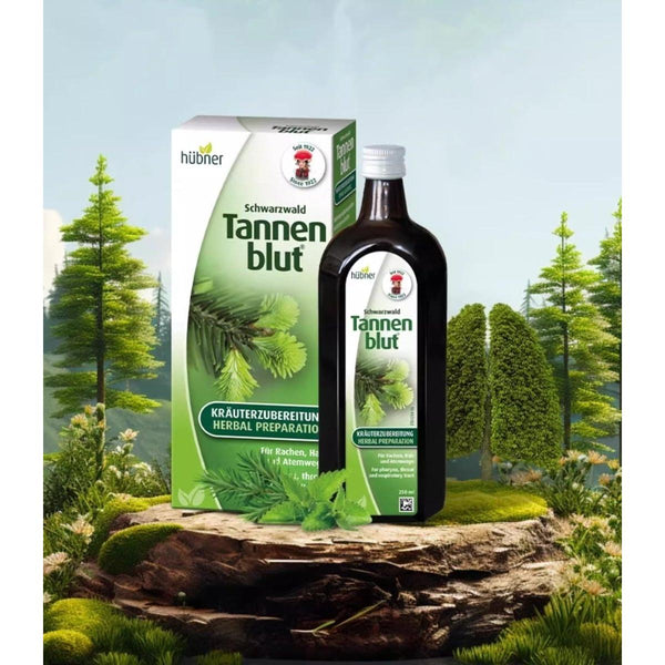 HUEBNER Schwarzwald Tannenblut Oral Liquid - 250 ml - Glam Global UKHUEBNER