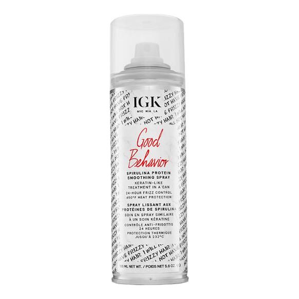 IGK GOOD BEHAVIOR Spirulina Protein Smoothing Spray - 186ml - Glam Global UK