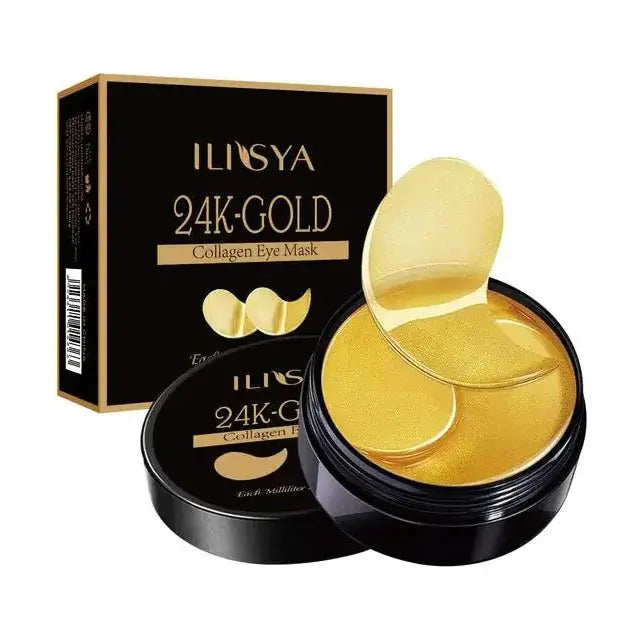 Ilisya Collagen Eye Mask 24K Gold Eye Patch - Glam Global UK