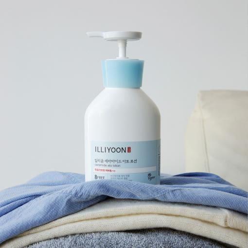 ILLIYOON Ceramide Ato Lotion – Hydrating Skin Barrier Lotion for Sensitive Skin (580ml) - Glam Global UKILLIYOON