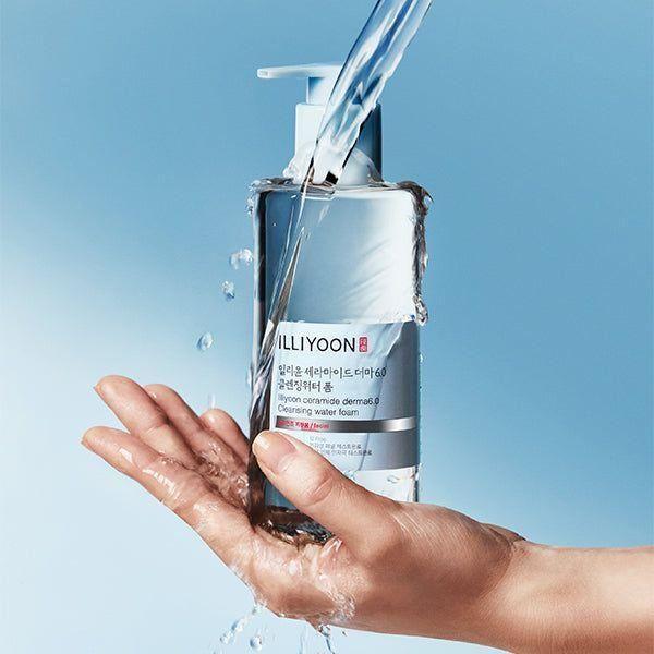 ILLIYOON Ceramide Derma6.0 Cleansing water Foam 250ml - Glam Global UKILLIYOON