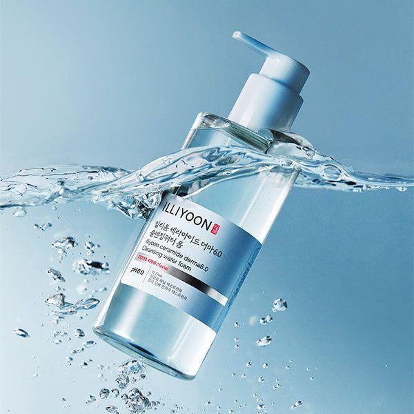 ILLIYOON Ceramide Derma6.0 Cleansing water Foam 250ml - Glam Global UKILLIYOON