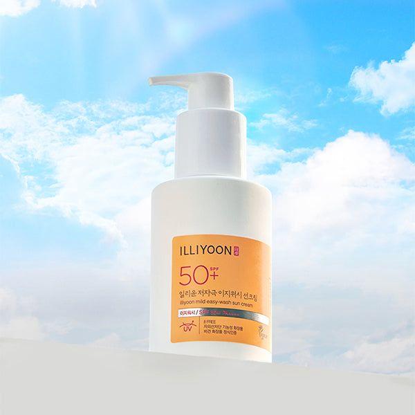 ILLIYOON Mild Easy - wash Sunscreen 150ml - Glam Global UK