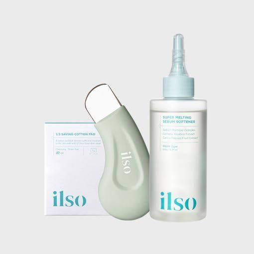 Ilso Super Melting Sebum Softener Special Set | Deep Cleansing & Sebum Care Essentials - Glam Global UKilso