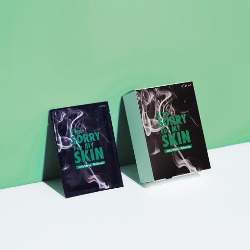 [I'm Sorry For My Skin] Jelly Mask 33g*10ea #Relaxing - Glam Global UK