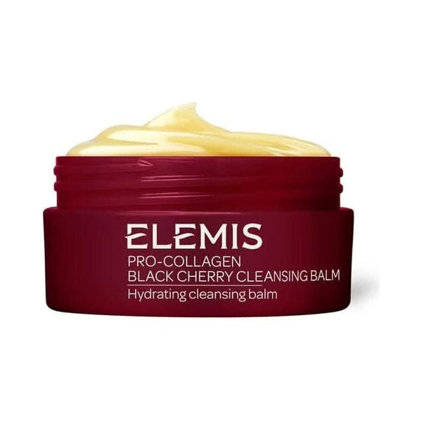 Elemis Pro-Collagen Black Cherry Cleansing Balm – 100g | Nourishing 3-in-1 Cleanser with Cherry & Almond Aromatics